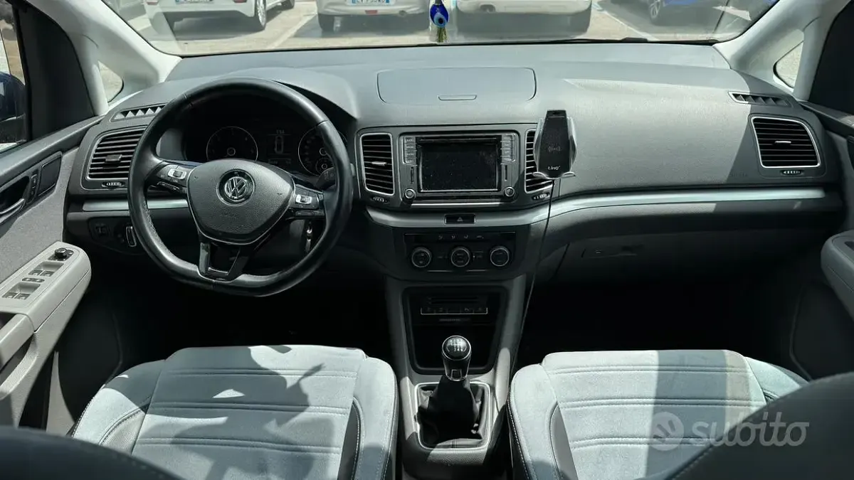 Usata VW Sharan Highline 150 CV (110 kW) 2019 Blu Monovolume