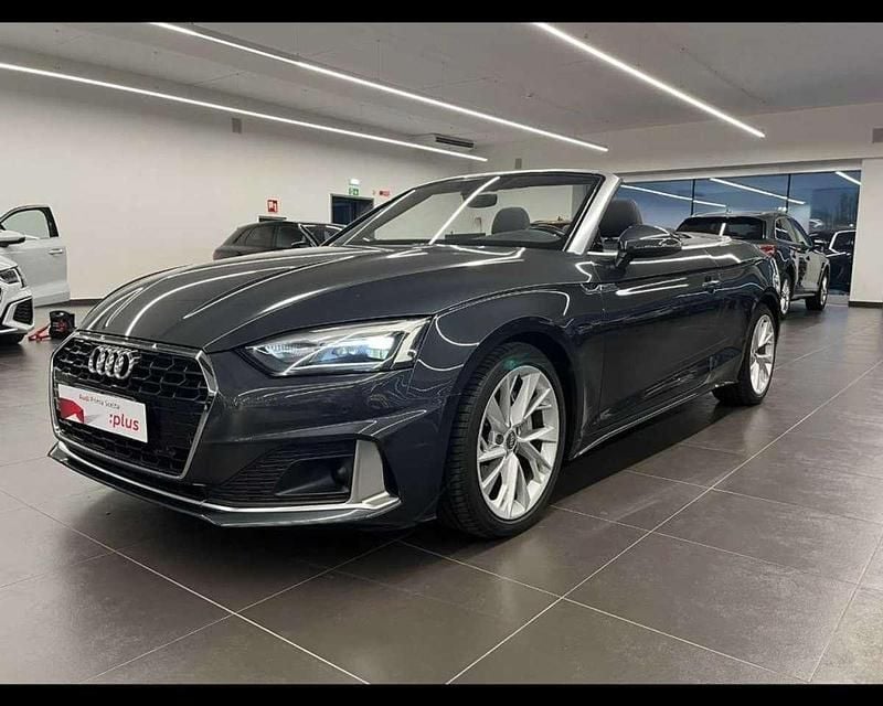 Grigio manhattan metallizzato Usata 2020 Audi A5 Cabriolet Advanced Plus Cabrio | 28.900 € (Super prezzo) - Immagine 1/4