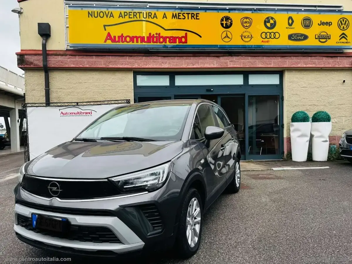 Usata Opel Crossland X Elegance 110 CV (80 kW) 2021 Grigio SUV