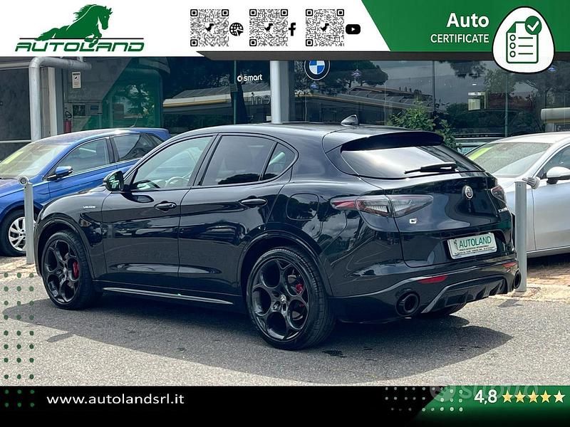 Usata Alfa Romeo Stelvio Veloce 210 CV (154 kW) 2023 Nero SUV