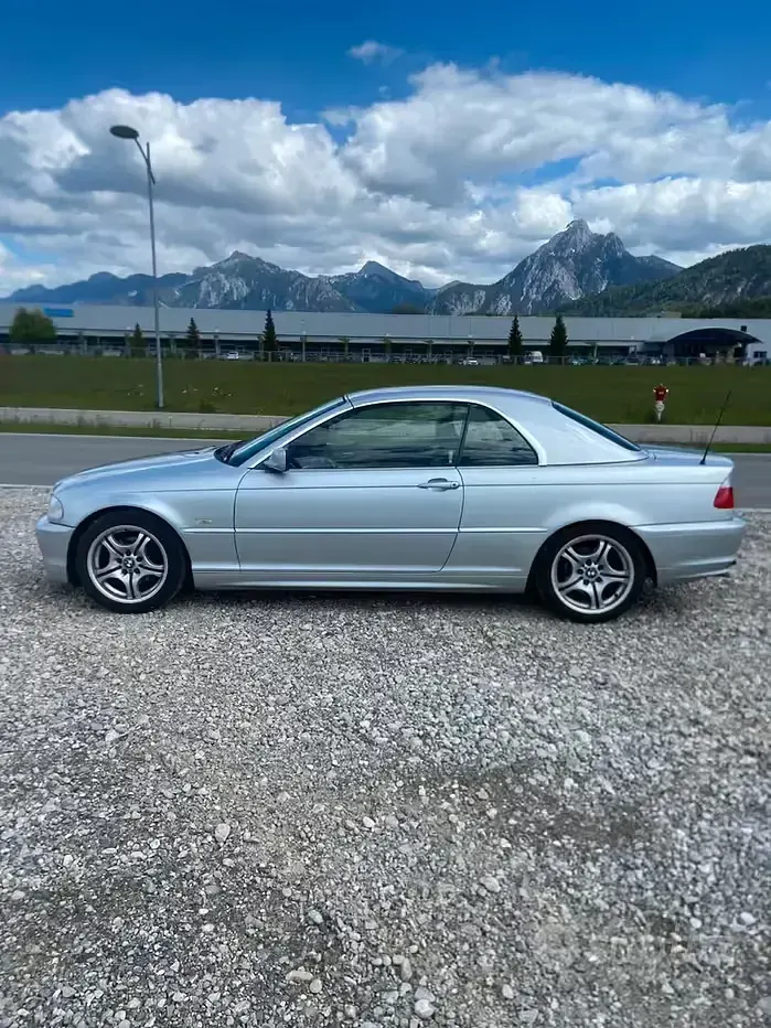 Usata BMW 320 Cabriolet 150 CV (110 kW) 2003 Grigio Cabrio