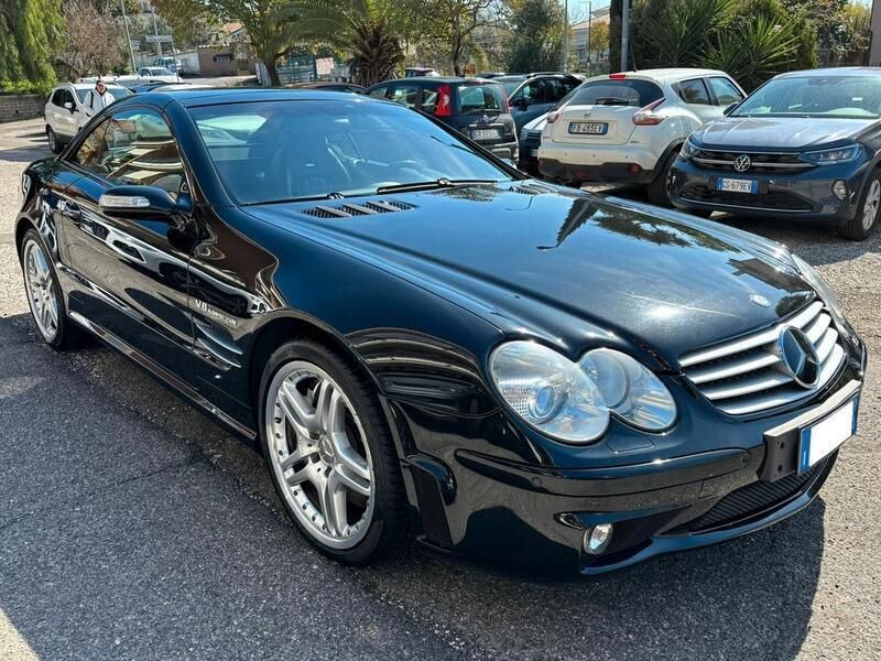 Nero Usata 2004 Mercedes SL55 AMG AMG Cabrio | 53.000 € (Buon prezzo) - Immagine 1/4