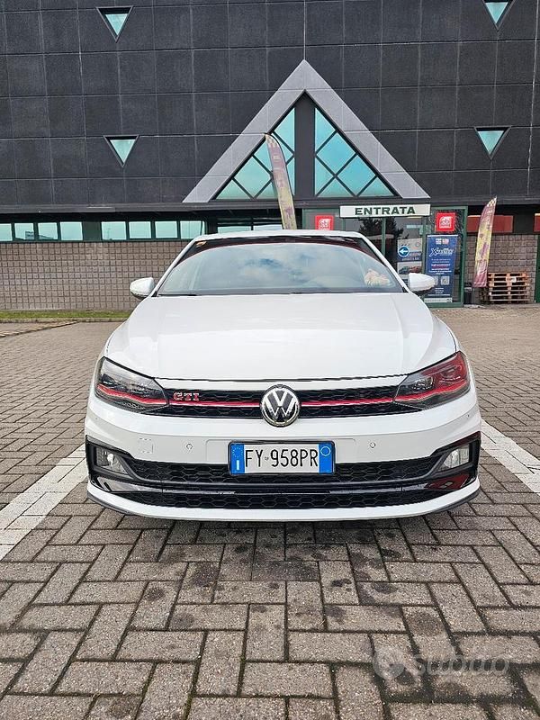 Usata VW Polo GTI 200 CV (147 kW) 2019 Bianco Utilitaria