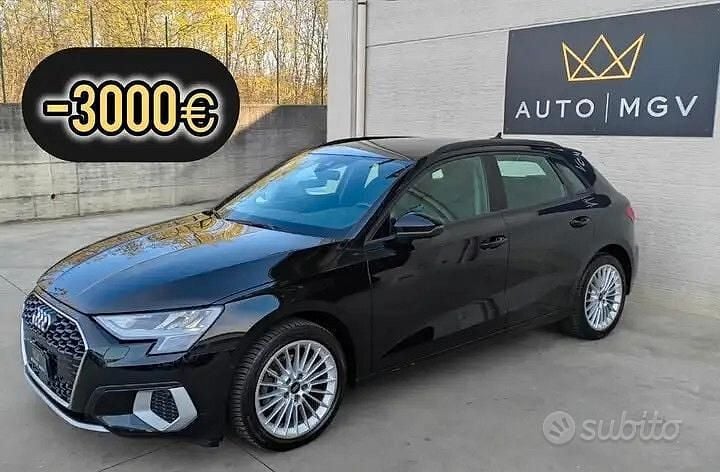 Usata Audi A3 Advanced 150 CV (110 kW) 2024 Nero Berlina