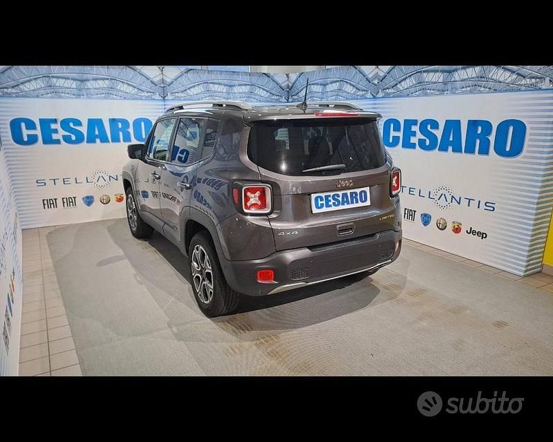 Usata Jeep Renegade Limited 140 CV (102 kW) 2018 Grigio SUV