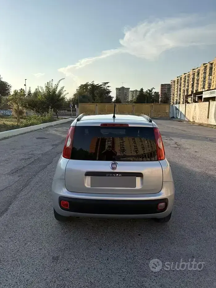 Usata Fiat Panda 69 CV (50 kW) 2012 Grigio Utilitaria