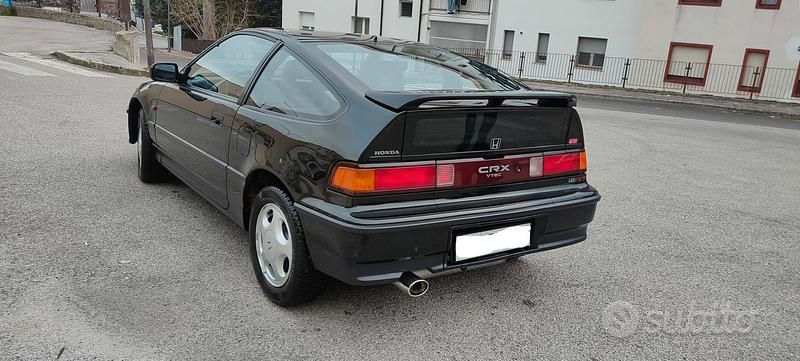Usata Honda CR-X 150 CV (110 kW) 1993 Nero Cabrio