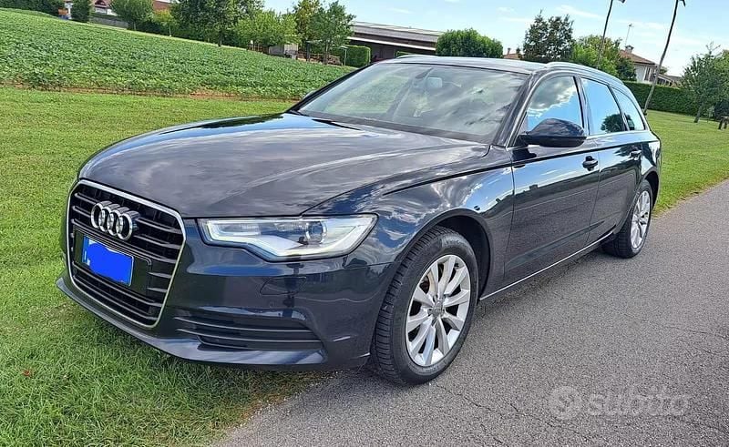 Usata Audi A6 177 CV (130 kW) 2013 Blu Station wagon