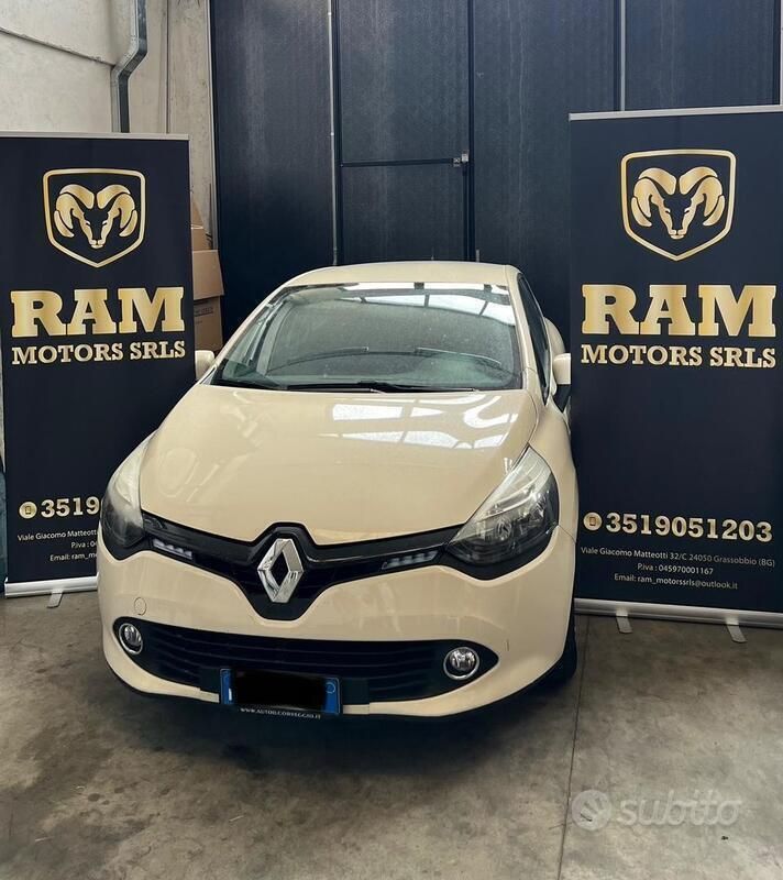 Usata Renault Clio IV Life 75 CV (55 kW) 2016 Beige Berlina