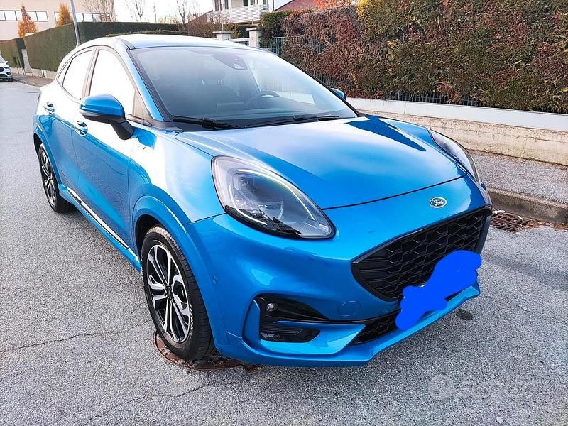 Usata Ford Puma ST-Line 120 CV (88 kW) 2021 Blu SUV