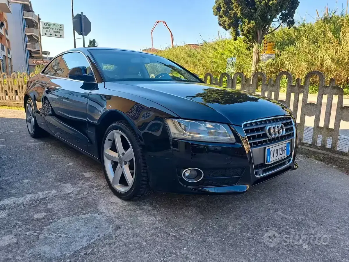 Usata Audi A5 Performance 170 CV (125 kW) 2009 Nero Coupé