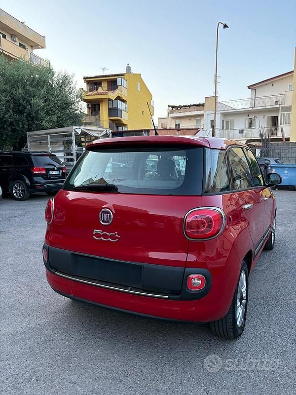 Usata Fiat 500L 85 CV (62 kW) 2014 Rosso Monovolume
