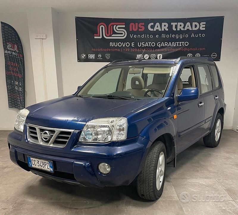 Usata Nissan X-Trail 114 CV (83 kW) 2002 Blu SUV