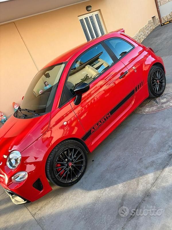 Usata Abarth 595 180 CV (132 kW) 2021 Rosso Berlina