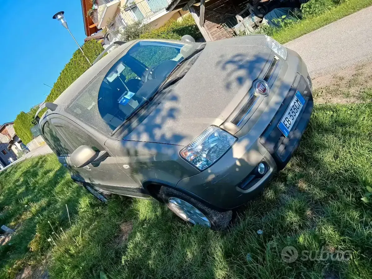 Usado Fiat Panda 4x4 69 HP (50 kW) 2010 Cinzento Citadino