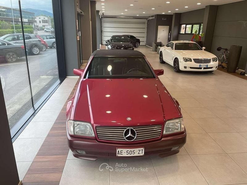 Usata Mercedes SL300 231 CV (169 kW) 1991 Rosso Cabrio