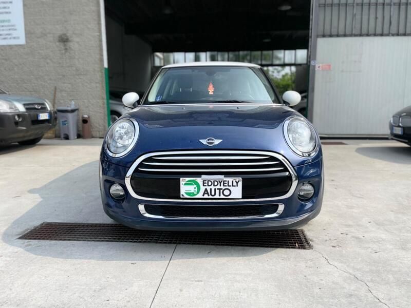 Usata Mini Cooper D 116 CV (85 kW) 2014 Blu Utilitaria