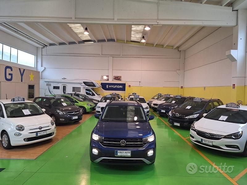 Usata VW T-Cross 110 CV (80 kW) 2021 Blu SUV