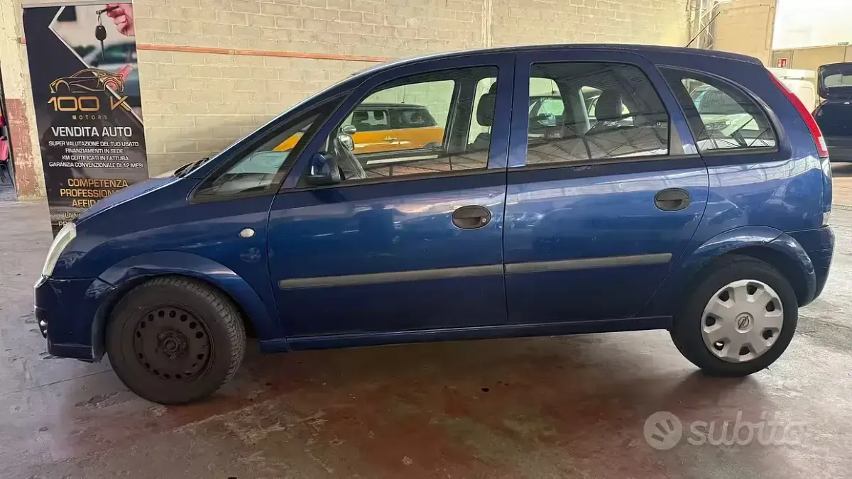 Usata Opel Meriva Cosmo 101 CV (74 kW) 2005 Marrone Monovolume