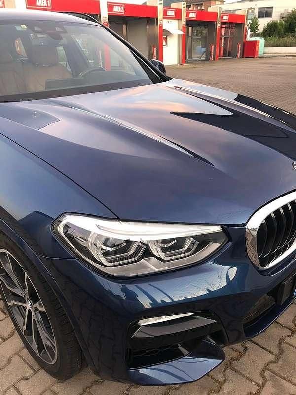 Usata BMW X3 M Sport 265 CV (194 kW) 2017 Blu/azzurro SUV