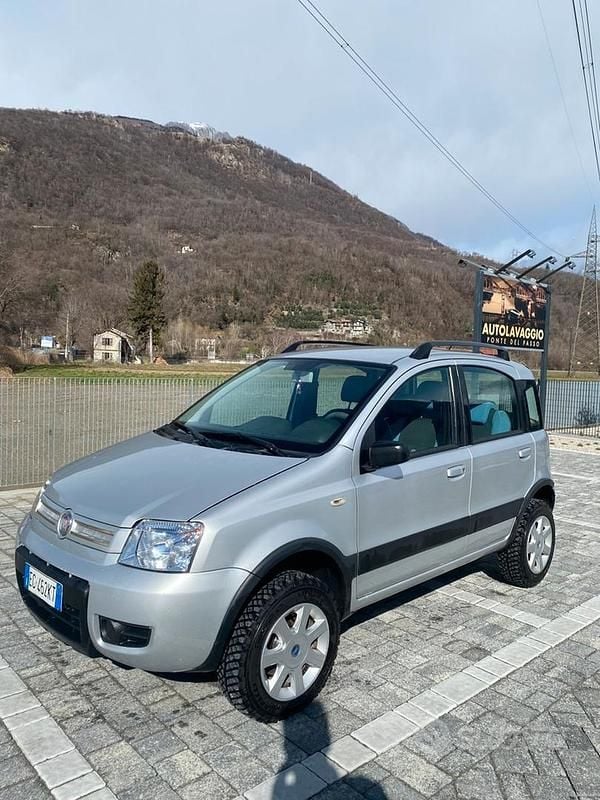 Usata Fiat Panda 4x4 Climbing 69 CV (50 kW) 2006 Grigio Utilitaria