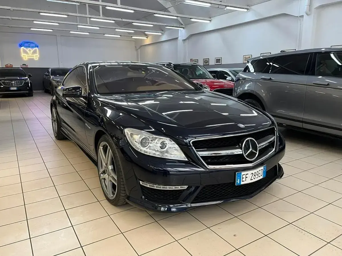 Usata Mercedes CL63 AMG AMG 543 CV (399 kW) 2011 Blu Coupé