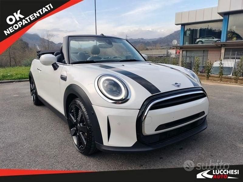 Usata Mini Cooper Cabriolet Premium Plus 136 CV (100 kW) 2024 Bianco Cabrio