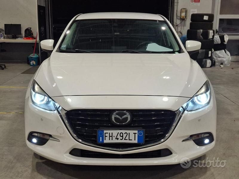 Usata Mazda 3 2017 Bianco Utilitaria