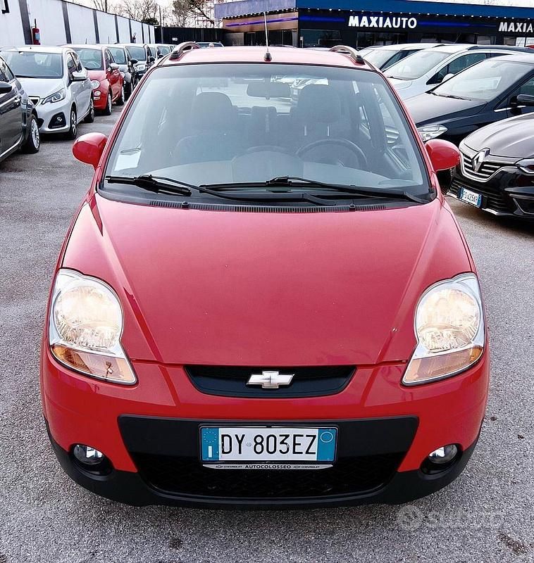 Usata Chevrolet Matiz 66 CV (48 kW) 2009 Rosso Utilitaria