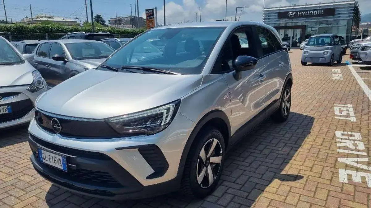 Usata Opel Crossland Edition 110 CV (80 kW) 2023 Grigio SUV