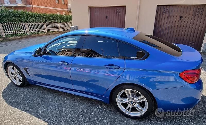 Usata BMW 420 M Sport 190 CV (139 kW) 2017 Blu Coupé