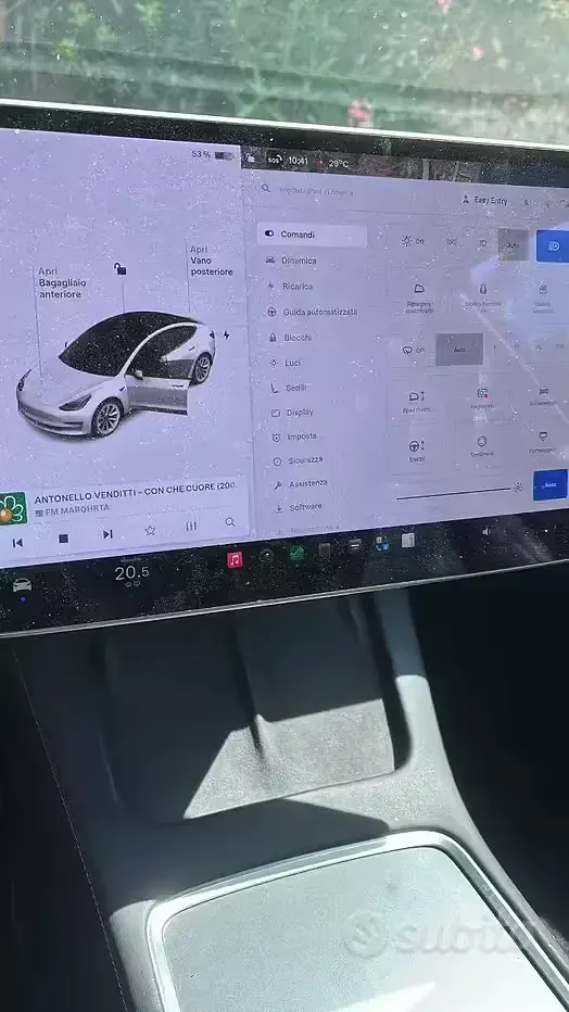 Usata Tesla Model 3 152 kW (208 CV) 2020 Bianco Berlina