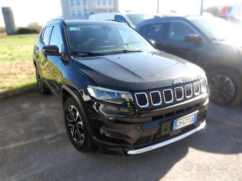 Usata Jeep Compass Limited 131 CV (96 kW) 2023 Nero SUV