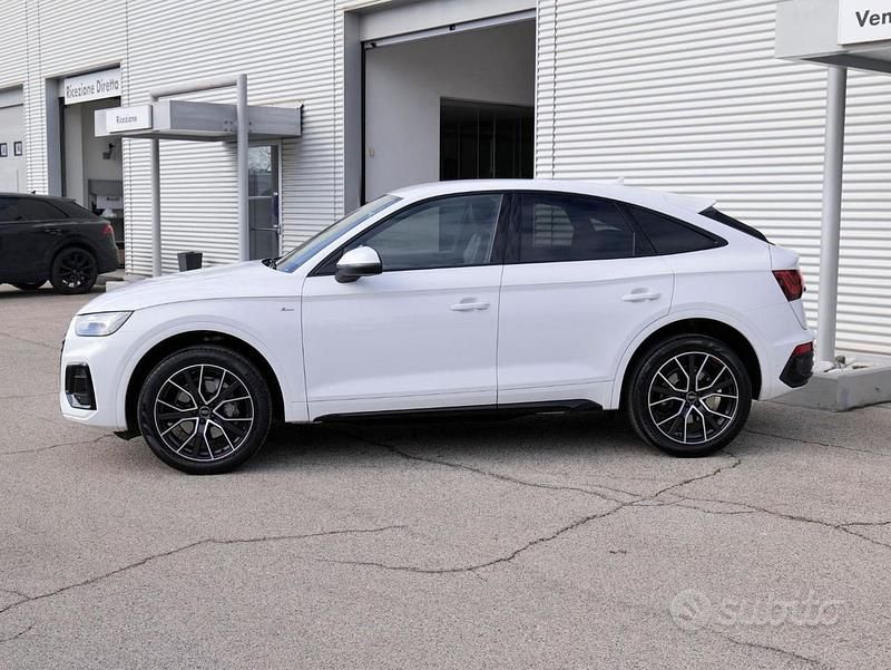 Usata Audi Q5 Sportback S-line plus 204 CV (150 kW) 2022 Bianco SUV