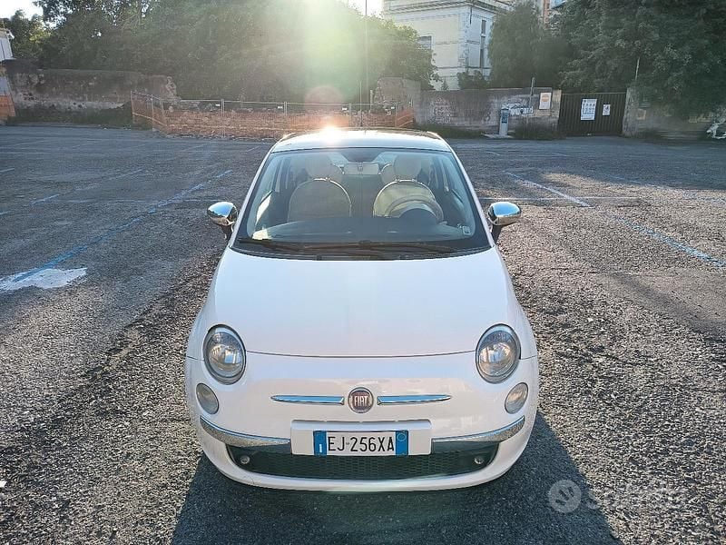 Usata Fiat 500 69 CV (50 kW) 2011 Bianco Berlina