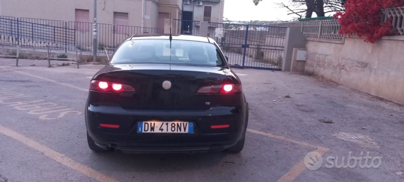 Usata Alfa Romeo 159 150 CV (110 kW) 2008 Nero Berlina