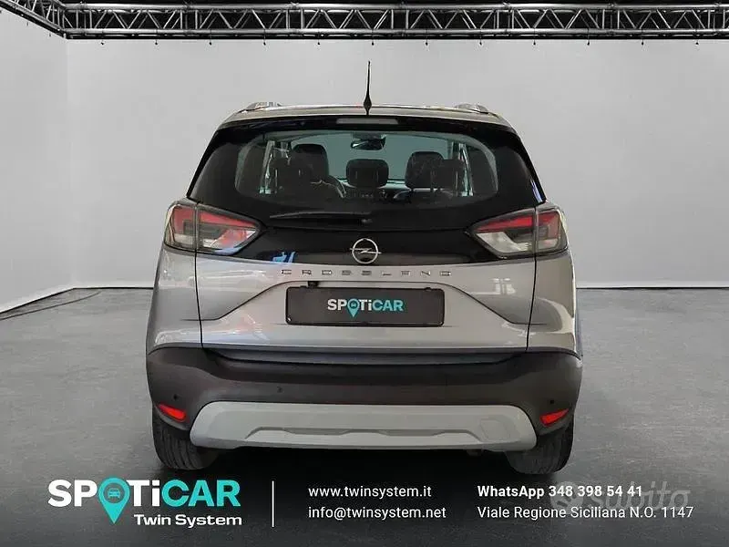 Usata Opel Crossland Elegance 110 CV (80 kW) 2022 Grigio SUV