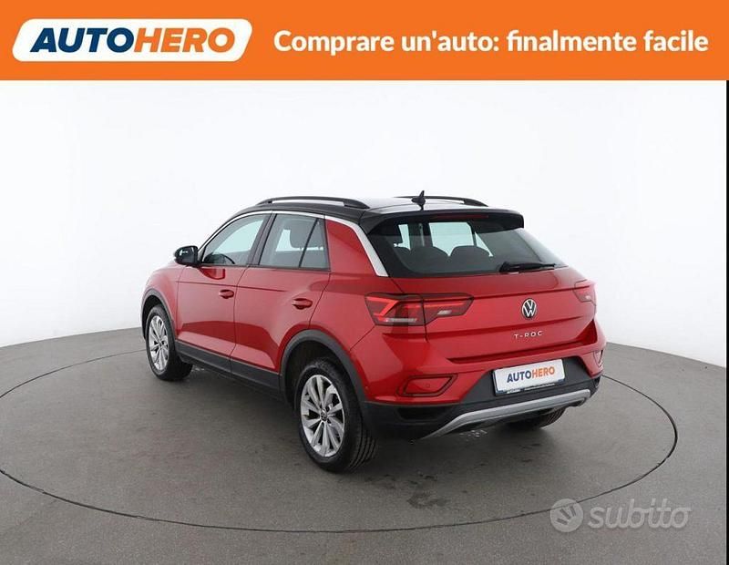 Usata VW T-Roc Life 115 CV (84 kW) 2022 Rosso SUV