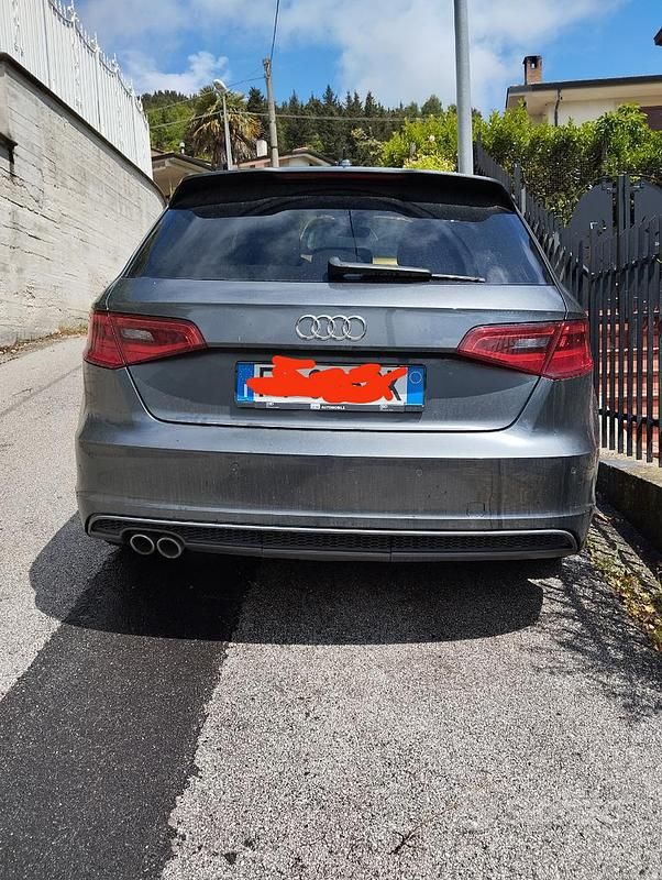 Usata Audi A3 S-Line 150 CV (110 kW) 2015 Grigio Berlina