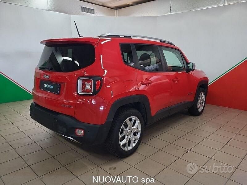 Usata Jeep Renegade Limited 140 CV (102 kW) 2016 Rosso SUV