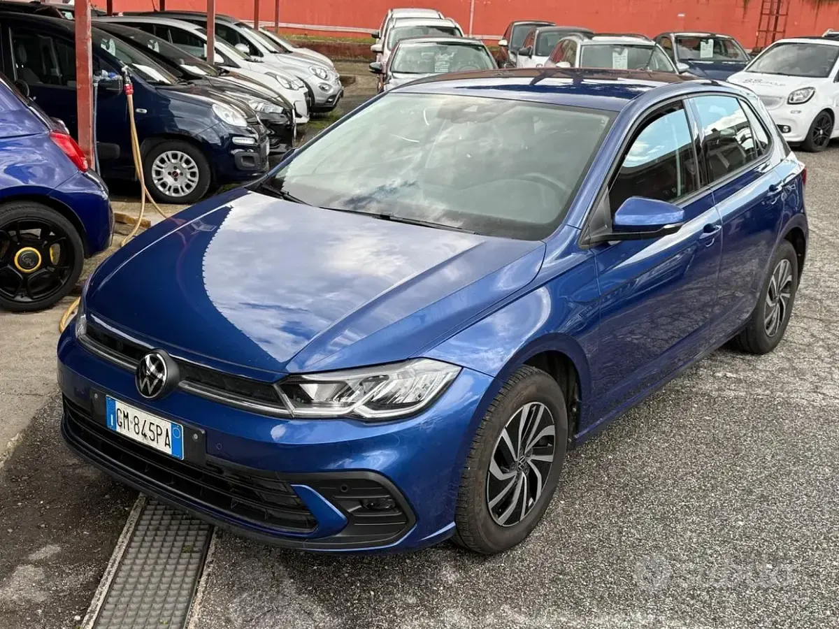 Usata VW Polo Style 80 CV (58 kW) 2023 Blu Utilitaria