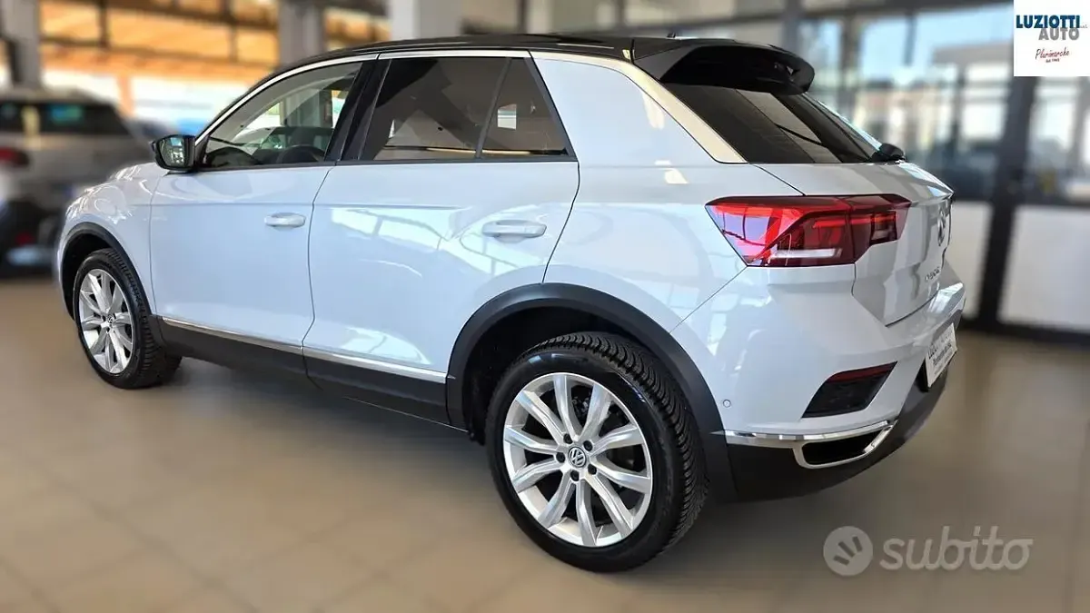 Usata VW T-Roc Advance 150 CV (110 kW) 2019 Bianco SUV