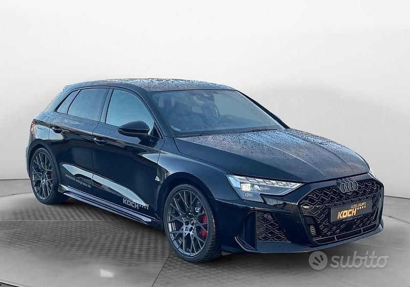 Usata Audi RS3 399 CV (293 kW) 2025 Nero Berlina