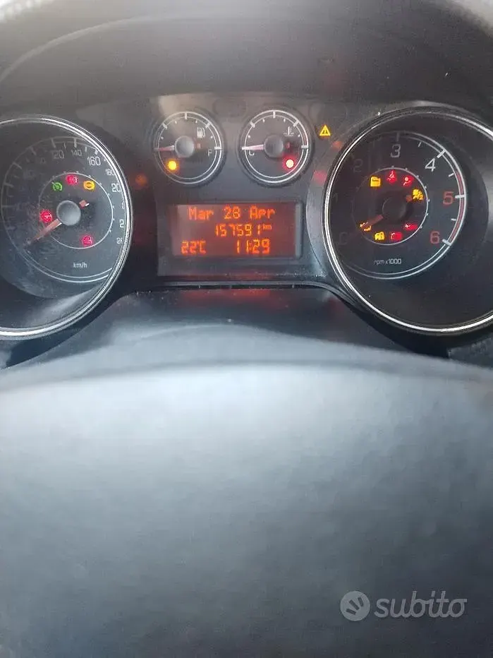 Usata Fiat Bravo 121 CV (88 kW) 2007 Blu/azzurro Utilitaria