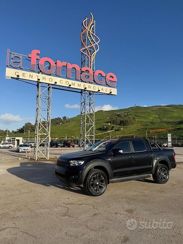 Usata Ford Ranger Wildtrack 200 CV (147 kW) 2018 Nero Pick-up