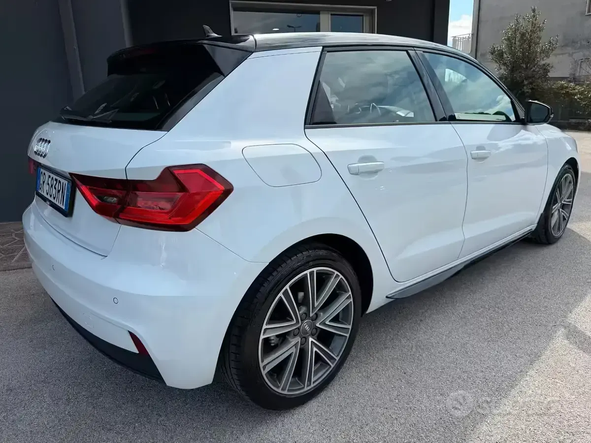 Usata Audi A1 Sportback Advanced Plus 116 CV (85 kW) 2020 Bianco Utilitaria