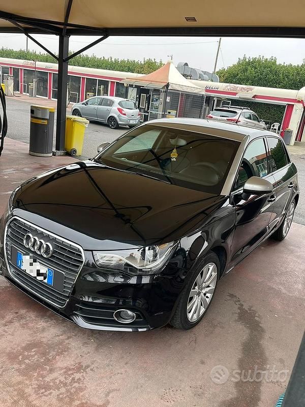 Usata Audi A1 Ambition 105 CV (77 kW) 2013 Nero Berlina