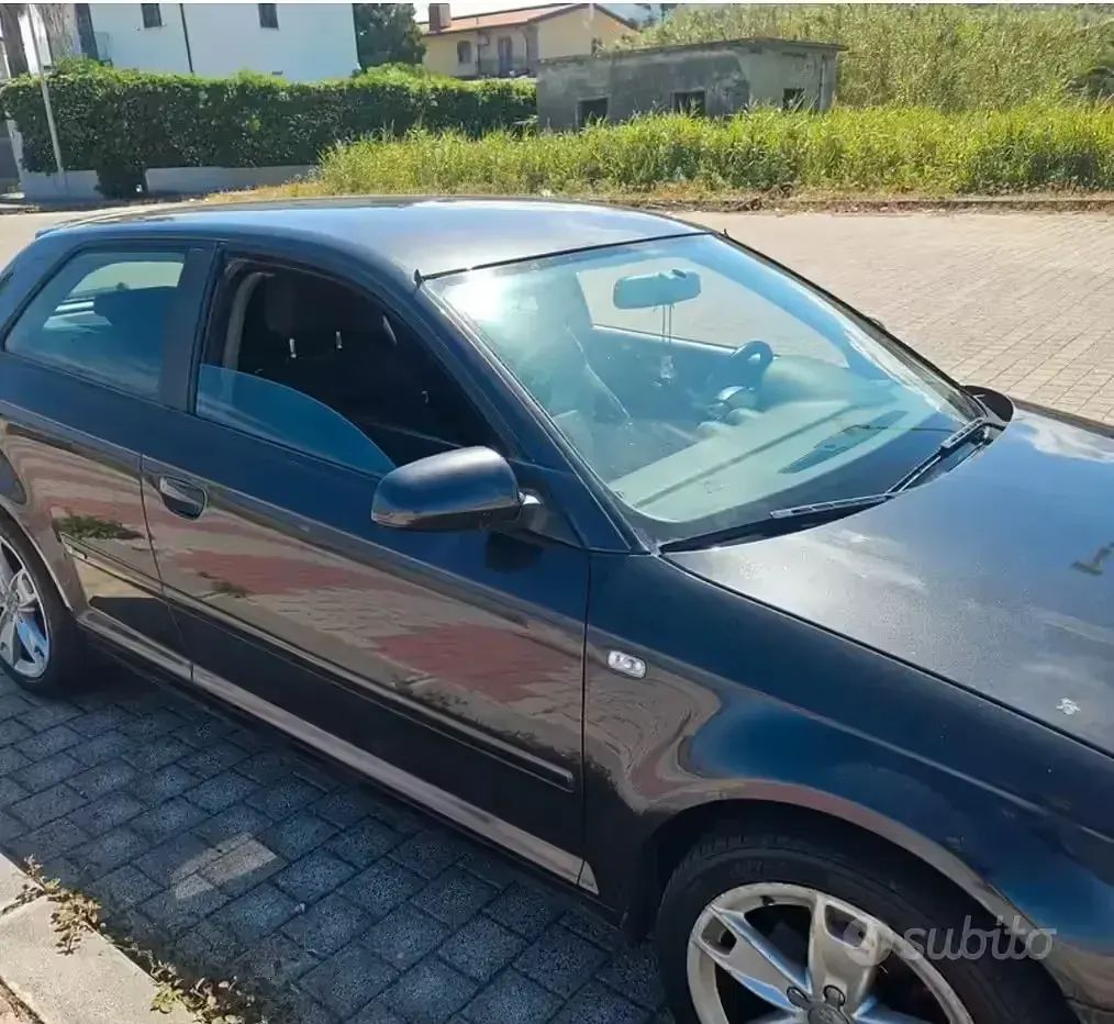 Usata Audi A3 140 CV (102 kW) 2006 Nero Utilitaria