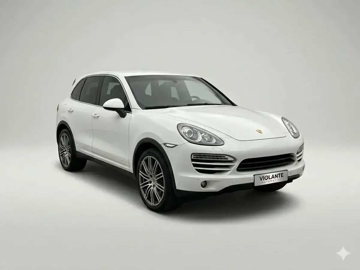 Usata Porsche Cayenne Platinum Edition 245 CV (180 kW) 2014 Bianco SUV