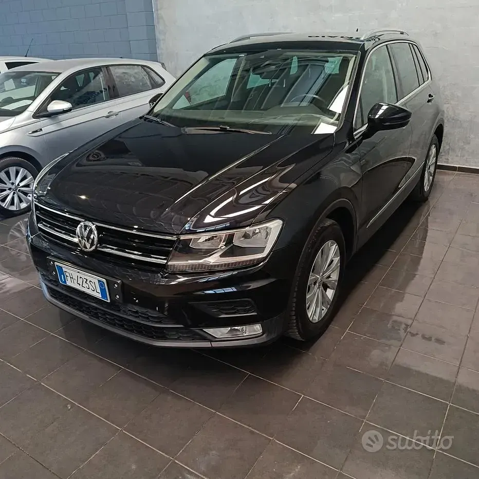 Usata VW Tiguan Business 125 CV (91 kW) 2017 Nero SUV